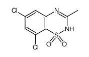 6,8-dichloro-3-methyl-2H-benzo[e][1,2,4]thiadiazine 1,1-dioxide