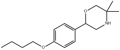 2-(4-butoxyphenyl)-5,5-dimethylmorpholine