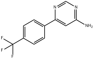 4-Pyrimidinamine, 6-[4-(trifluoromethyl)phenyl]-