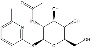 6'-甲基-2-吡啶基-2-(乙酰氨基苯)-2-脱氧-1-硫代-B-D-葡萄吡喃糖苷