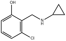 Phenol, 3-chloro-2-[(cyclopropylamino)methyl]-
