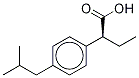 Benzeneacetic acid, -alpha--ethyl-4-(2-methylpropyl)-, (-alpha-S)- (9CI)