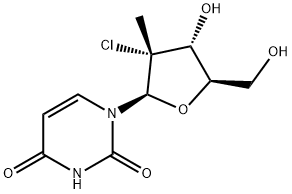1-((2R,3R,4R,5R)-3-chloro-4-hydroxy-5-(hydroxymethyl)-3-methyltetrahydrofuran-2-yl)pyrimidine-2,4(1H,3H)-dione