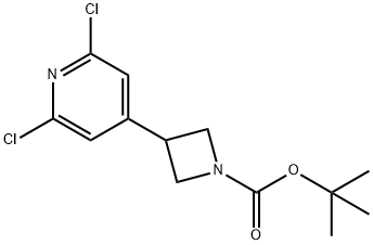 1-Azetidinecarboxylic acid, 3-(2,6-dichloro-4-pyridinyl)-, 1,1-dimethylethyl est…