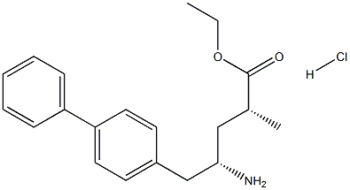 (2R,4S)-ethyl 5-([1,1'-biphenyl]-4-yl)-4-amino-2-methylpentanoate hydrochloride