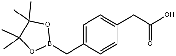 {4-[(Tetramethyl-1,3,2-dioxaborolan-2-yl)methyl]phenyl}acetic acid