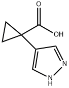 1-(1H-pyrazol-4-yl)cyclopropane-1-carboxylic acid hydrochloride
