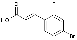 4-溴-2-氟苯肉桂酸
