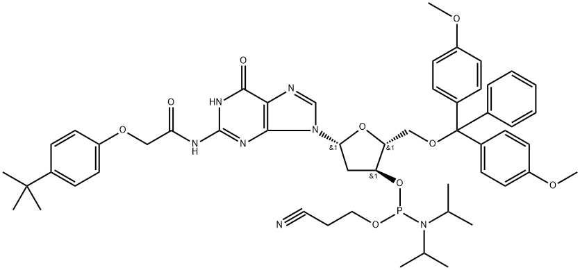 DMT-dG(tac)亚磷酰胺单体