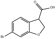 3-Benzofurancarboxylic acid, 6-bromo-2,3-dihydro-