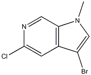 3-bromo-5-chloro-1-methyl-1H-pyrrolo[2,3-c]pyridine