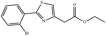 Ethyl 2-[2-(2-bromophenyl)-1,3-thiazol-4-yl]acetate
