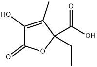 2-Ethyl-2,5-dihydro-4-hydroxy-3-methyl-5-oxo-2-furancarboxylic acid