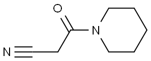 3-oxo-3-(piperidin-1-yl)propanenitrile
