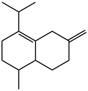 Naphthalene, 1,2,3,5,6,7,8,8a-octahydro-1-methyl-6-methylene-4-(1-methylethyl)-