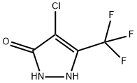 4-chloro-5-(trifluoromethyl)-1,2-dihydro-3H-pyrazol-3-one