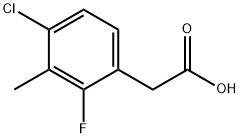 Benzeneacetic acid, 4-chloro-2-fluoro-3-methyl-