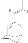 Tricyclo[3.3.1.13,7]decane, 1-(1-propenyl)-, (E)- (9CI)