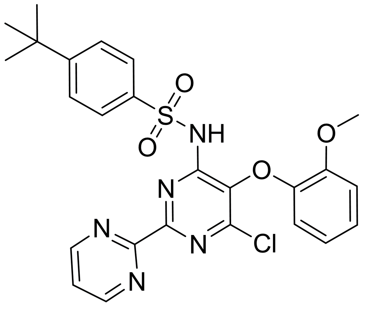 N-[6-CHLORO-5-(2-METHOXYPHENOXY)-(2,2-BIPYRIMIDINE)4-4-YL]-(1,1-DIMETHYLETHYL)-BENZENESULFONAMIDE
