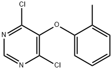 Pyrimidine, 4,6-dichloro-5-(2-methylphenoxy)-