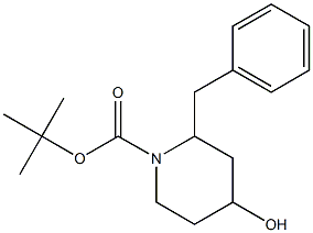 tert-butyl 2-benzyl-4-hydroxypiperidine-1-carboxylate