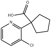 Cyclopentanecarboxylic acid, 1-(3-chloro-2-pyridinyl)-