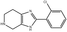 3H-Imidazo[4,5-c]pyridine, 2-(2-chlorophenyl)-4,5,6,7-tetrahydro-