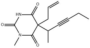 2,4,6(1H,3H,5H)-PyriMidinetrione,1-Methyl-5-(1-Methyl-2-pentyn-1-yl)-5-(2-propen-1-yl)-