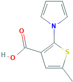 3-Thiophenecarboxylic acid, 5-methyl-2-(1H-pyrrol-1-yl)-