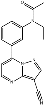 n-[3-(3-cyanopyrazolo[1,5-a]pyrimidin-7-yl)phenyl]-n-ethylacetamide