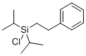 benzene, [2-[chlorobis(1-methylethyl)silyl]ethyl]-