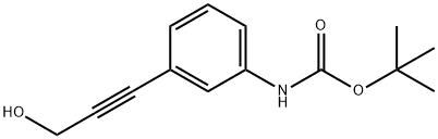 tert-butyl (3-(3-hydroxyprop-1-yn-1-yl)phenyl)carbamate