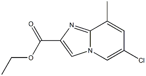 6-氯-8-甲基咪唑并[1,2-a]吡啶-2-羧酸乙酯