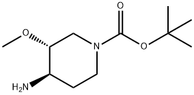 (3R,4R)-1-BOC-3-甲氧基-哌啶-4-基胺