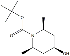 tert-butyl rel-(2S,4r,6R)-4-hydroxy-2,6-dimethyl-piperidine-1-carboxylate