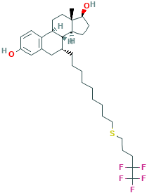 Estra-1,3,5(10)-triene-3,17-diol,7-[9-[(4,4,5,5,5-pentafluoropentyl)thio]nonyl]-,(7a,17b)-