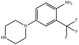 4-(piperazin-1-yl)-2-(trifluoromethyl)aniline