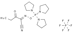 (E)-(((1-Cyano-2-ethoxy-2-oxoethylidene)amino)oxy)tri(pyrrolidin-1-yl)phosphonium hexafluorophosphate(V)