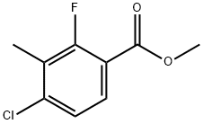 Benzoic acid, 4-chloro-2-fluoro-3-methyl-, methyl ester