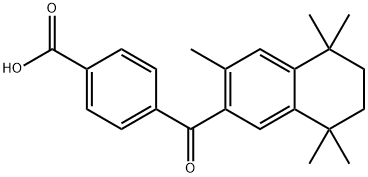 4-(3,5,5,8,8-Pentamethyl-5,6,7,8-tetrahydro-naphthalene-2-carbonyl)benzoic acid
