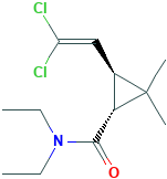 Trans-3-(2,2-Dichloroethenyl)-N,N-diethyl-2,2-dimethylcyclopropanecarbox amide