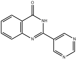 2-(pyrimidin-5-yl)quinazolin-4-ol