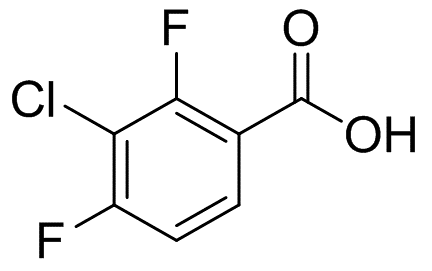 Benzoic acid, 3-chloro-2,4-difluoro-