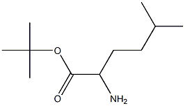 2-氨基-5-甲基己酸叔丁酯