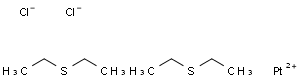 cis-Dichlorobis-(diethyl sulfide)-platinum