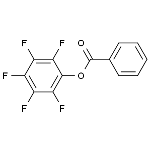 Benzoic acid pentafluorophenyl ester, BzOPfp
