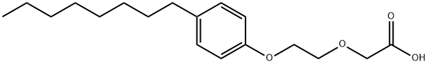 2-[2-(4-辛基苯氧基)乙氧基]乙酸