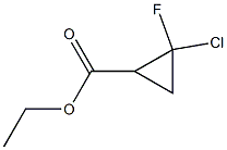 ethyl 2-chloro-2-fluorocyclopropanecarboxylate