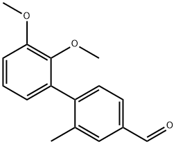 2',3'-Dimethoxy-2-methyl-[1,1'-biphenyl]-4-carbaldehyde