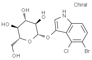 (2S,3R,4S,5S,6R)-2-[(5-Bromo-4-chloro-1H-indol-3-yl)oxy]-6-(hydroxymethyl)oxane-3,4,5-triol